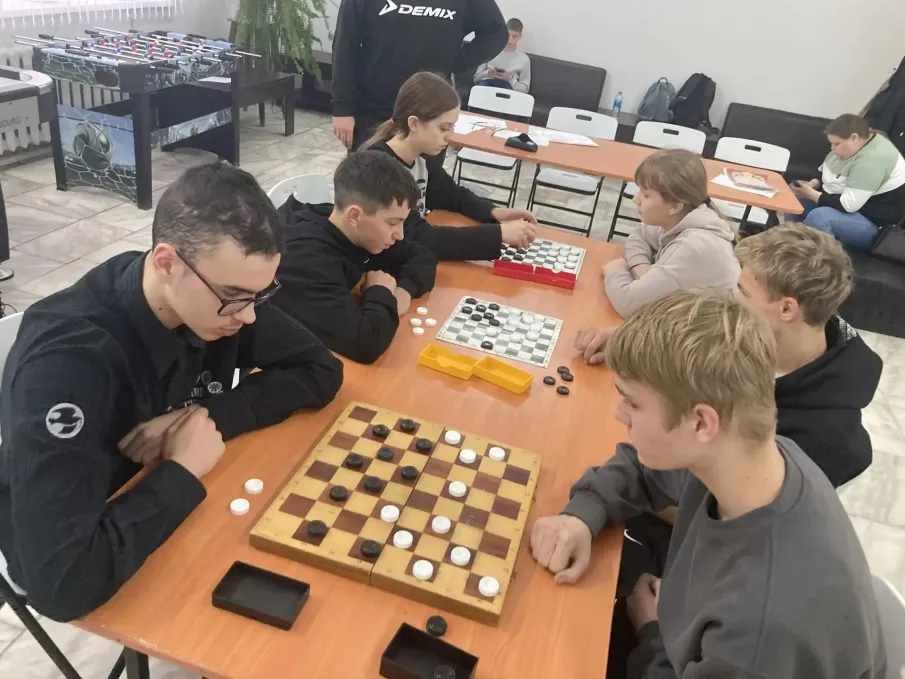 Зональный этап Спартакиады среди обучающихся с ОВЗ - соревнования по шашкам.