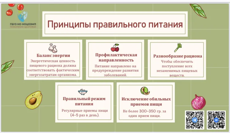 Профилактика заболеваний и поддержка здорового образа жизни.