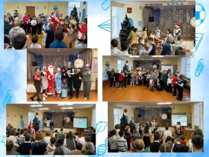 Школьная ёлка для младших классов.